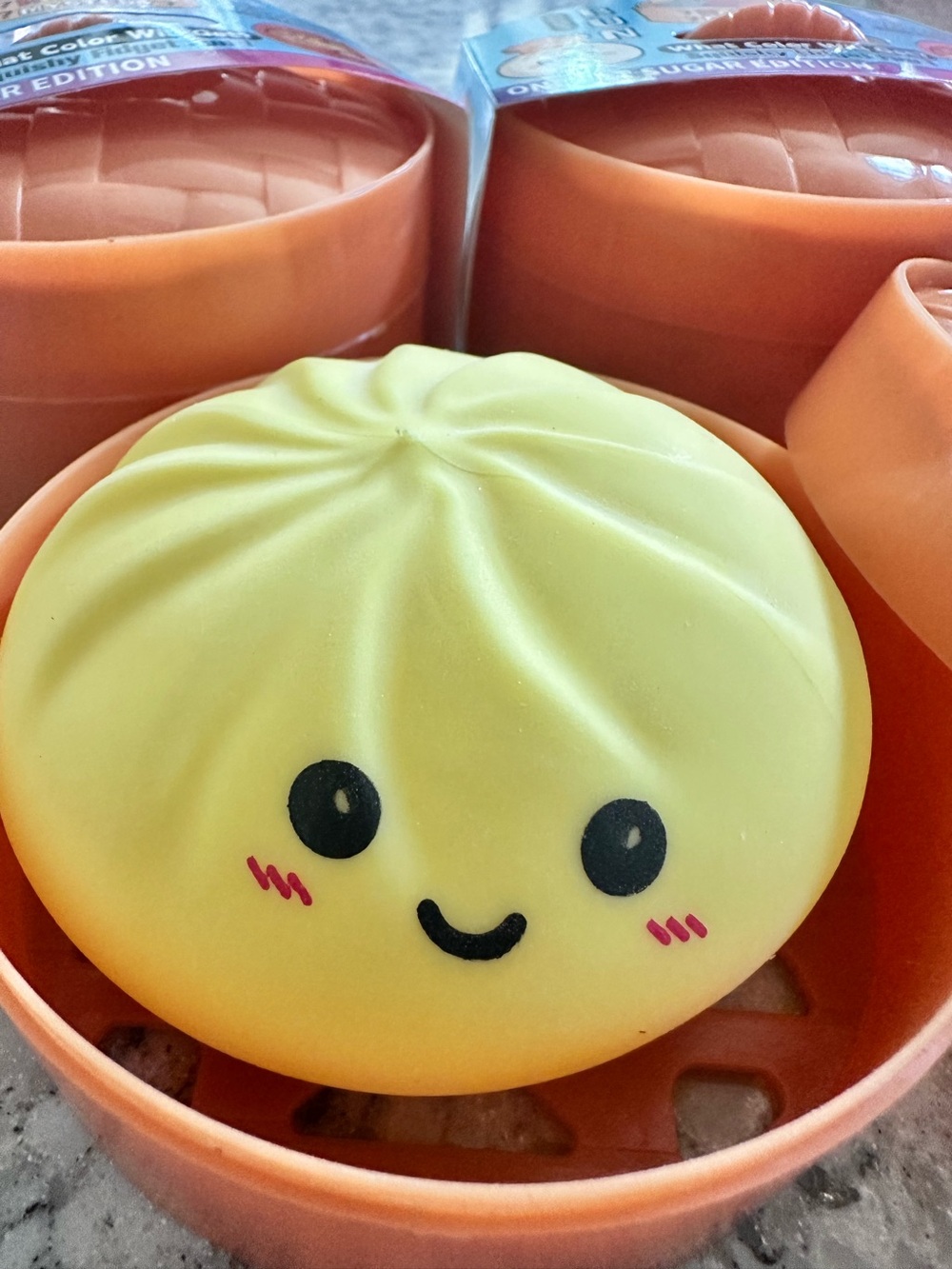 NEW Squishy Large Yellow dumpling - Squishy Bun Sugar Edition Dumplings